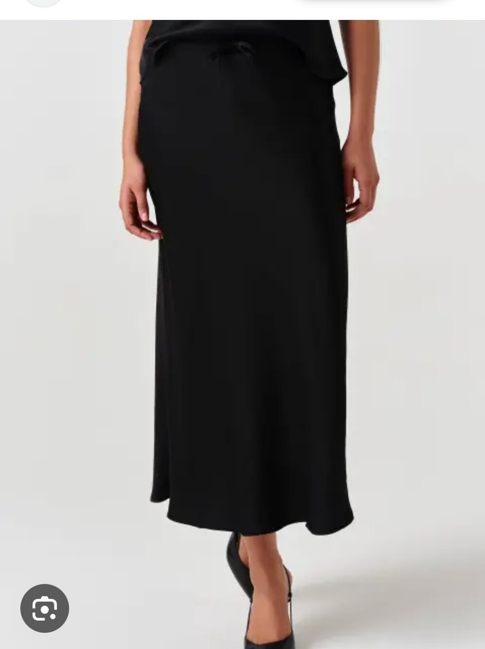 Nwt Free People Satin Pencil Skirt